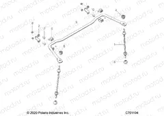 SUSPENSION | SUSPENSION, REAR STABILIZER BAR - R21RRM99AG (C701194)