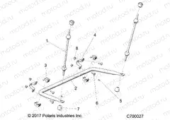 SUSPENSION | SUSPENSION, REAR STABILIZER BAR - R21T6U99AP/AG/BP/BG (C700027)