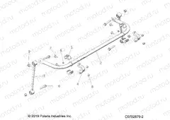 SUSPENSION | SUSPENSION, REAR STABILIZER BAR - Z21R4F92AH/BH (C0702879-2)