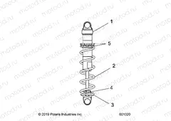 SUSPENSION | SUSPENSION, SHOCK, FRONT - J20UKBXXXA (601320)