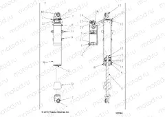 SUSPENSION | SUSPENSION, SHOCK, FRONT PIGGYBACK, LH, RH, INTERNALS - A20SLZ95AE (102064)