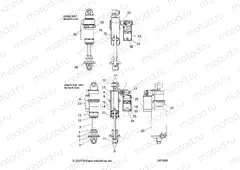 SUSPENSION | SUSPENSION, SHOCK, FRONT TRACK (7044878) - S20EKP8PS (601458)