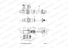 SUSPENSION | SUSPENSION, SHOCK, FRONT TRACK - J20URRXXXA (601415)