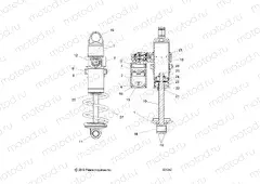 SUSPENSION | SUSPENSION, SHOCK, FRONT TRACK - S20EFT8R/EFN8R (601242)