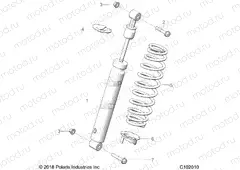 SUSPENSION | SUSPENSION, SHOCK, REAR - A21SXV95AG/CAG (C102010)