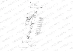 SUSPENSION | SUSPENSION, SHOCK, REAR, MOUNTING - A18SVS95CR/ER