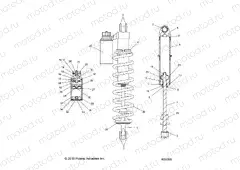 SUSPENSION | SUSPENSION, SHOCK, REAR TRACK - S20EFS8RS/8RE ALL OPTIONS (600055)