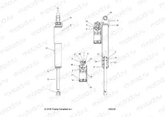 SUSPENSION | SUSPENSION, SHOCK, REAR TRACK - S20ELS8PS ALL OPTIONS (600295)