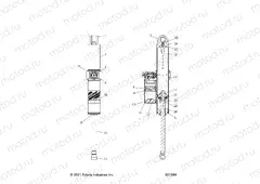 SUSPENSION | SUSPENSION, SHOCK, REAR TRACK - S22TDL8RS/8RE ALL OPTIONS (601984)