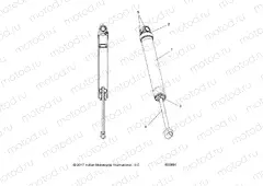 SUSPENSION | SUSPENSION, SHOCK, REAR TRACK (SP) - S20FJB8 ALL OPTIONS (600691C)