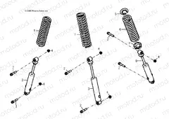 SUSPENSION | SUSPENSION, SHOCKS - A15YAK05AD/AF (49ATVSUSP07PRED50)
