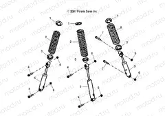 SUSPENSION | SUSPENSION, SHOCKS - A18YAP20A8/N8 (49ATVSUSP08PHX)
