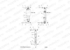 SUSPENSION | SUSPENSION, SHOCKS - S20CBU5BSA/BSL (49SNOWSHOCKFRONT13600LE)