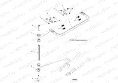 SUSPENSION | SUSPENSION, STABILIZER BAR - A16SYS95CK (100065)