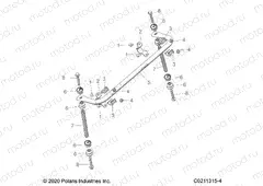 SUSPENSION | SUSPENSION, STABILIZER BAR - A20SXA85A1/A7/CA1/CA7/E85A9/AF/AP/CA9/CAF/CAP/V85AP/CAP (C0211315-4)