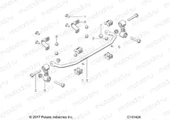 SUSPENSION | SUSPENSION, STABILIZER BAR, FRONT - A20HZB15A1/A2/B1/B2 (101424)
