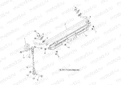 SUSPENSION | SUSPENSION, STABILIZER BAR, FRONT - R13JT9EFX (49RGRSTABILIZERFRT13RZRXP900I)