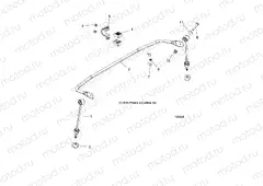 SUSPENSION | SUSPENSION, STABILIZER BAR, REAR - A18DCE87BB (100648)