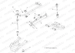 SUSPENSION | SUSPENSION, STABILIZER BAR, REAR - R11VH76/VY76 ALL OPTIONS (49RGRSTABILIZERRR08VISTA)