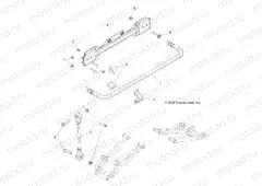 SUSPENSION | SUSPENSION, STABILIZER BAR, REAR - R13VE76FX/FI (49RGRSTABILIZERRR09RZRS)
