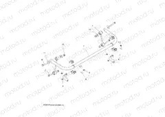 SUSPENSION | SUSPENSION, STABILIZER BAR, REAR - Z15VFE99AT/AV/AP (49RGRSTABILIZERRR1510004)