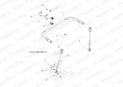 SUSPENSION | SUSPENSION, STABILIZER BAR, REAR - Z15VHA57AJ/E57AS/AK (49RGRSTABILIZERRR13RZR570)