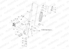 SUSPENSION | SUSPENSION, STRUT, FRONT - A07MH76FA (49ATVSTRUT800EFI)