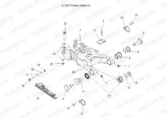 SUSPENSION | SUSPENSION, SWING ARM - A09BG50AA (49ATVSWINGARM08SCRAM)