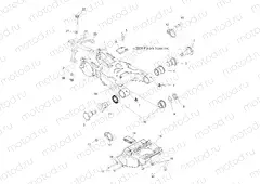 SUSPENSION | SUSPENSION, SWINGARM - A13EA32AA (49ATVSWINGARM10BOSS)