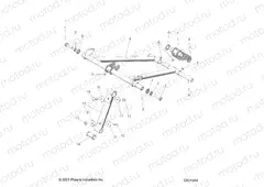 SUSPENSION | SUSPENSION, TORQUE ARM, FRONT 2.75 OPT - S23TFK8RS (C601994)