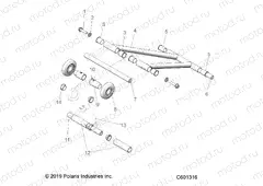SUSPENSION | SUSPENSION, TORQUE ARM, FRONT - J20UKB/UKC/USC/UMC/USB ALL OPTIONS (C601316)