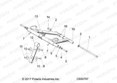 SUSPENSION | SUSPENSION, TORQUE ARM, FRONT - S20CBA6GSL (C600797)