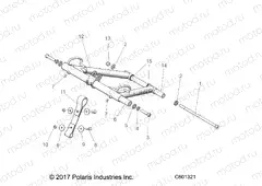 SUSPENSION | SUSPENSION, TORQUE ARM, FRONT - S20CBU5BSA/BSL (C600823)