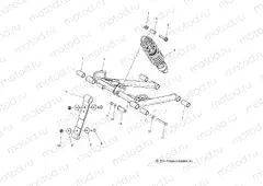 SUSPENSION | SUSPENSION, TORQUE ARM, FRONT - S20DCH8PS ALL OPTIONS (49SNOWFTA15PROS)