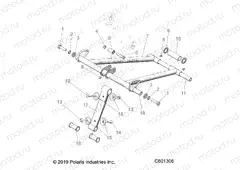 SUSPENSION | SUSPENSION, TORQUE ARM, FRONT - S20EHM8PS ALL OPTIONS (C601306)
