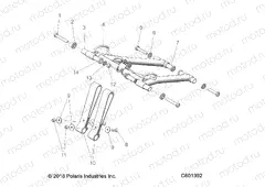 SUSPENSION | SUSPENSION, TORQUE ARM, FRONT - S20MDX6JSA/6JEA (C601392)