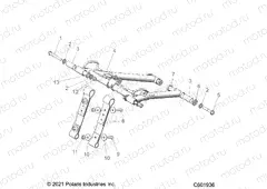 SUSPENSION | SUSPENSION, TORQUE ARM, FRONT - S22TDL8RS/8RE ALL OPTIONS (C601936)