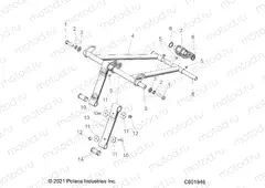 SUSPENSION | SUSPENSION, TORQUE ARM, FRONT - S23TFD8RS/8RE (C601946)