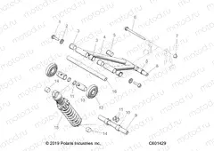 SUSPENSION | SUSPENSION, TORQUE ARM, REAR (120 SX) - J20URLXXXA (600650)