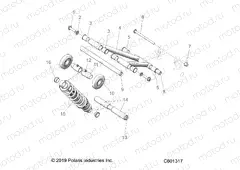 SUSPENSION | SUSPENSION, TORQUE ARM, REAR - J20UKB/UKC/USC/UMC/USB ALL OPTIONS (C601317)