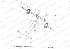 SUSPENSION | SUSPENSION, TORQUE ARM, REAR - S20CEE5BSL (C601143)