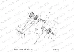 SUSPENSION | SUSPENSION, TORQUE ARM, REAR - S23TLS6RSL/6REL (C601896)