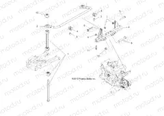 SUSPENSION | SUSPENSION, TORSION BAR - A13DH50AX/AZ (49ATVTORSION08SPX25)