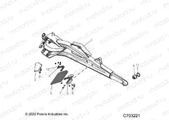 SUSPENSION | SUSPENSION, TRAILING ARMS - Z23G4D92AL/BL/AE/BE (C0704860-4)