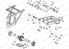 SWING ARM - A10RD50AA (4970977097C04) | SWING ARM - A10RD50AA (4970977097C04)