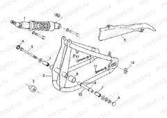 Swing arm - Shock absorber