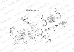 SWING ARM | SWING ARM, REAR - A05PB20AA/AB/AC/AD (4999659965B04)