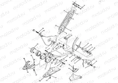 SWING ARM WELDMENT 350 2X4 / W927539 (4922882288020A) | SWING ARM WELDMENT 350 2X4 / W927539 (4922882288020A)