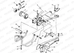 SWING ARM/GUARD MOUNTING - N98AE50D (4946394639c007) | SWING ARM/GUARD MOUNTING - N98AE50D (4946394639c007)