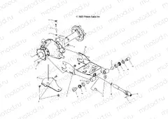 SWING ARM/REAR AXLE MOUNTING - A04JD50AA/AB/CA (4985938593D08) | SWING ARM/REAR AXLE MOUNTING - A04JD50AA/AB/CA (4985938593D08)